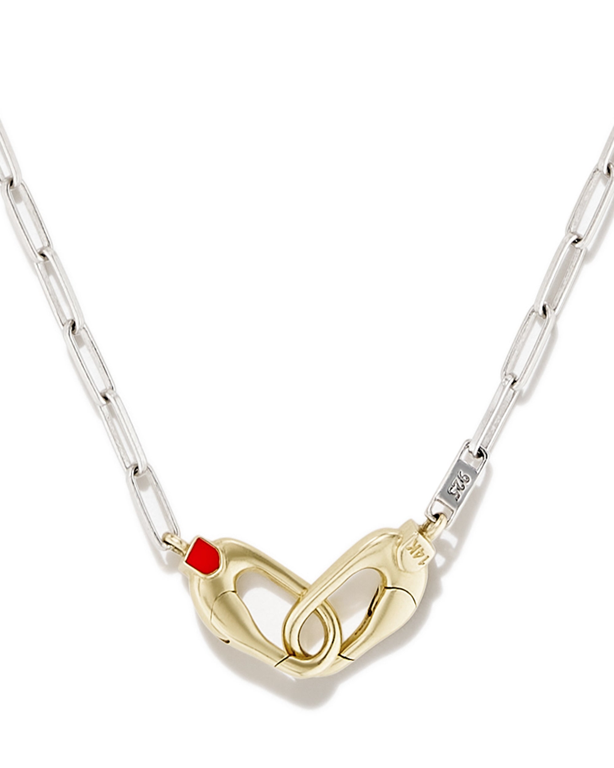 THE PAPERCLIP MIX-STERLING/14K