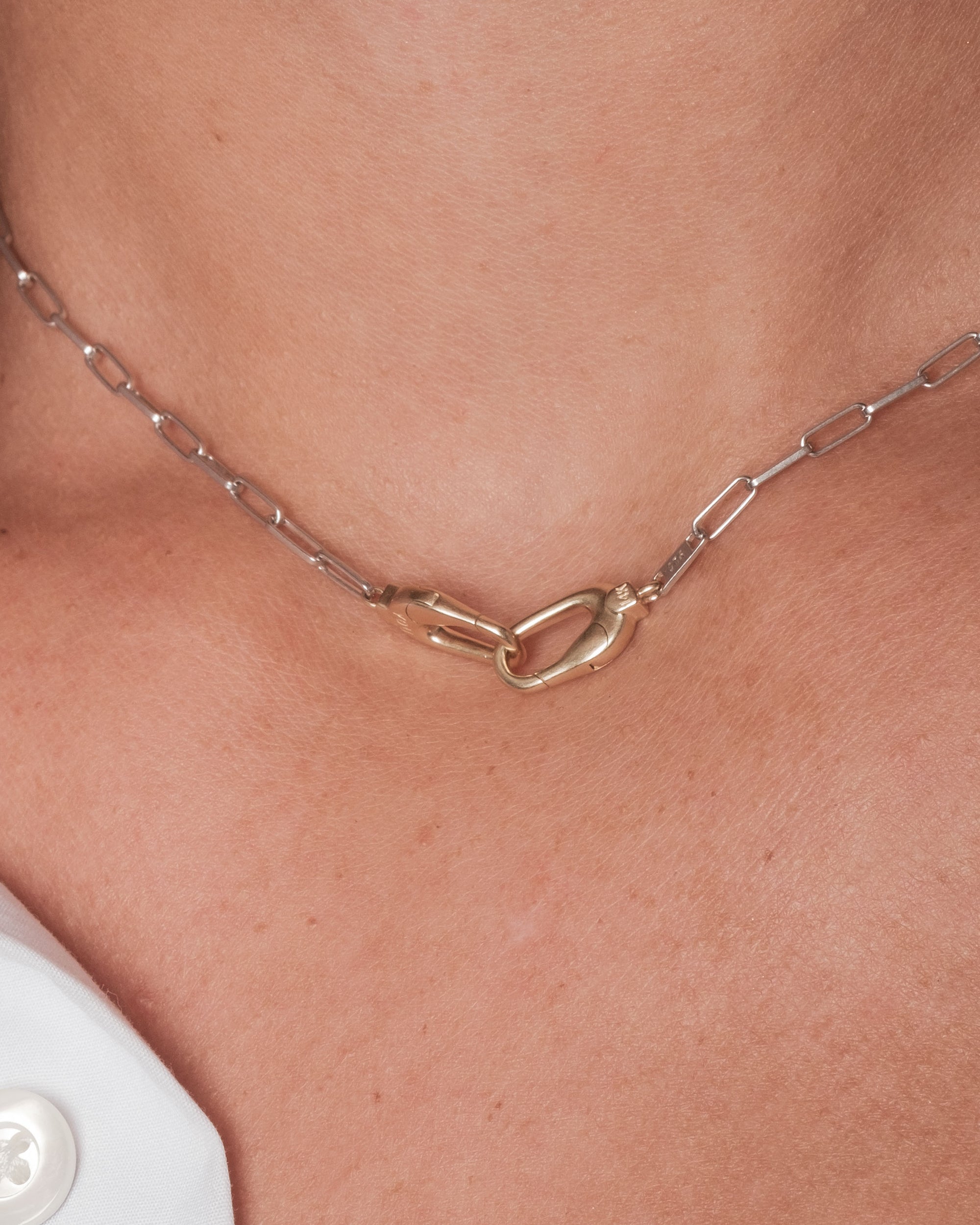 THE PAPERCLIP MIX-STERLING/14K