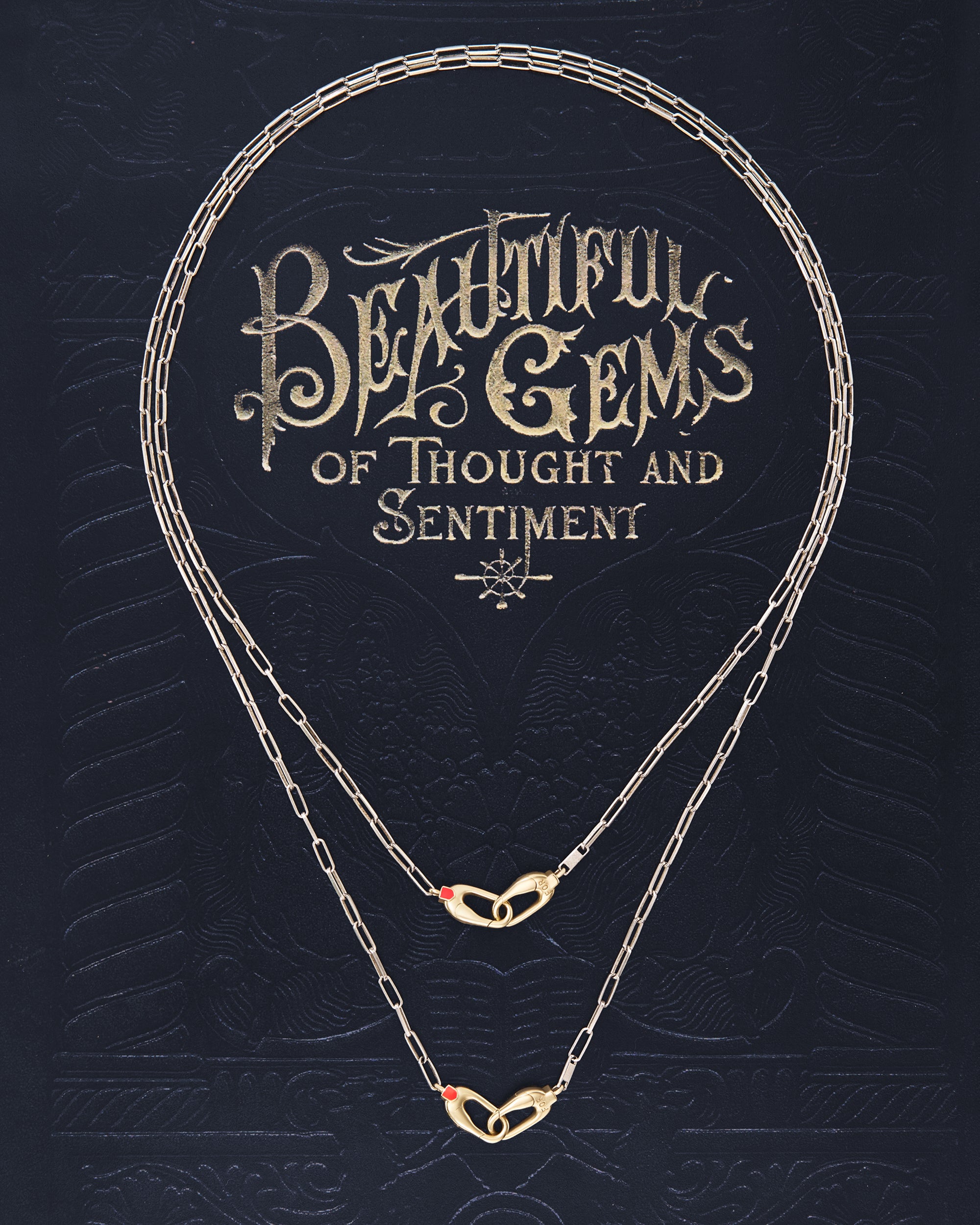 THE PAPERCLIP MIX-STERLING/14K